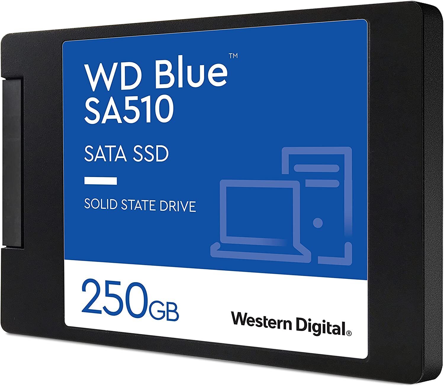 WD Blue SSD SATA M2, disque dur interne de 250 G…